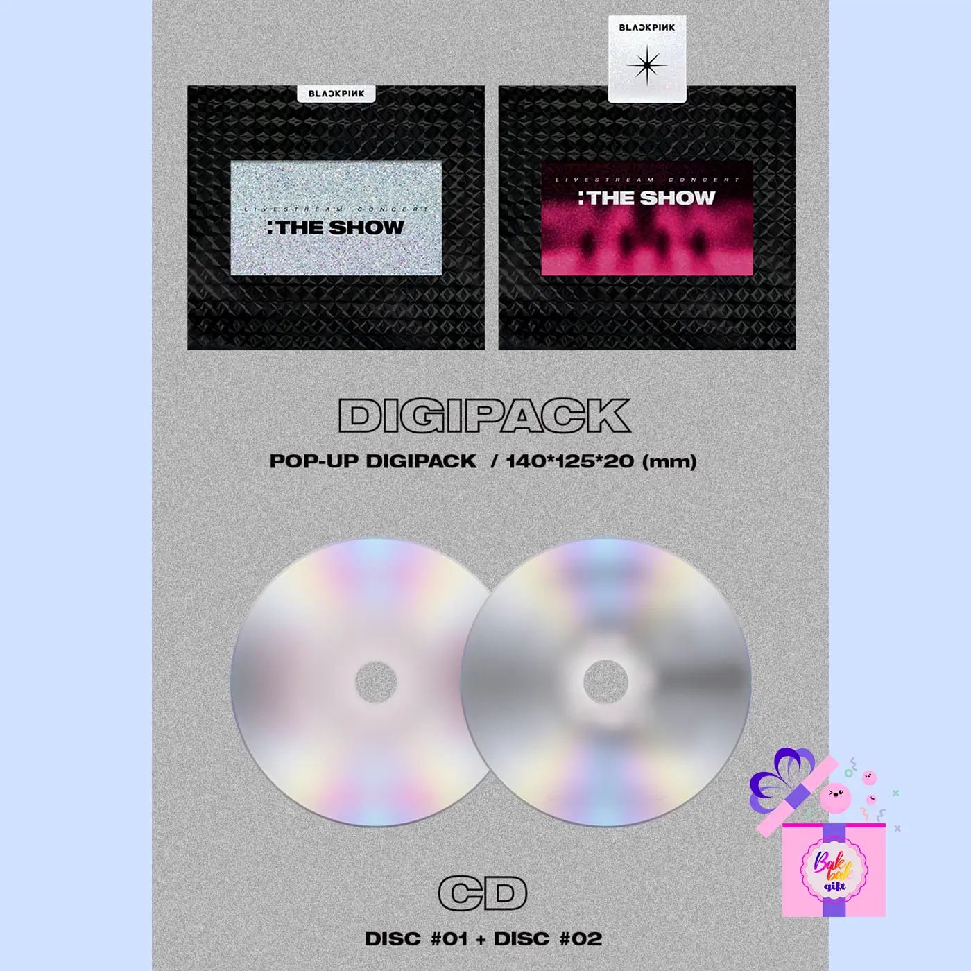 BLACKPINK 2021 [THE SHOW] (Live CD) – Bak Bak K-Pop Store