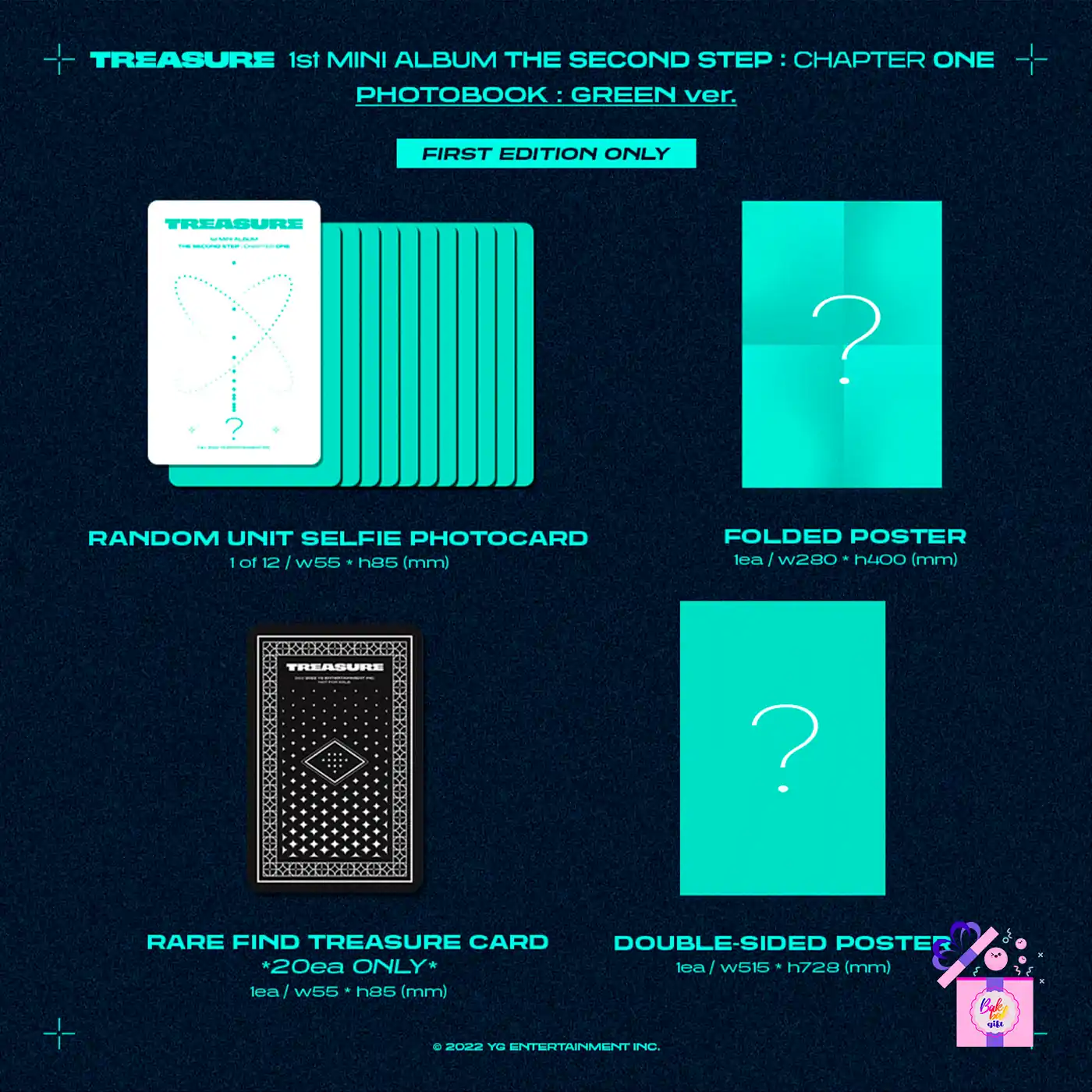 TREASURE – The Second Step: Chapter One [Photobook ver.] – Bak Bak
