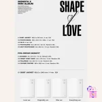 MONSTA X - SHAPE of LOVE (11th Mini Album) - Image 2