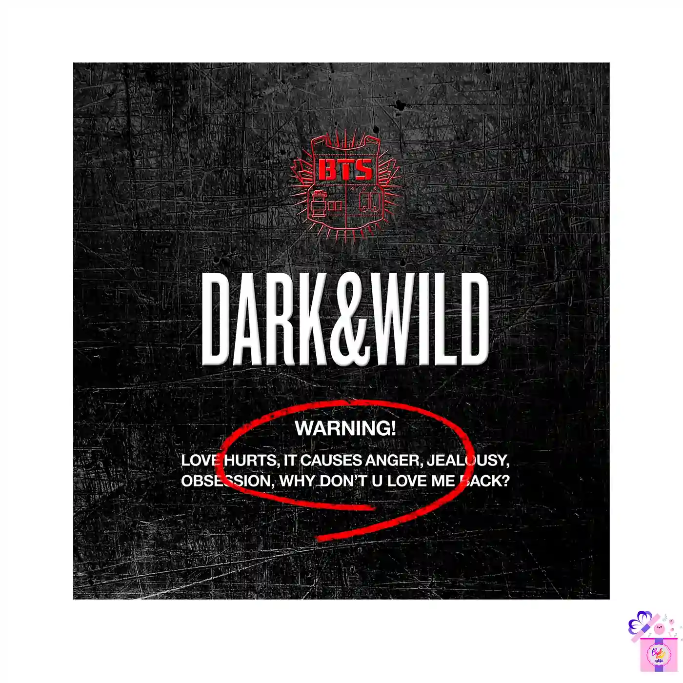 BTS] [希少]DARK&WILD 台湾豪華盤 アルバム DVD付 BTS Dark & Wild