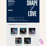 MONSTA X - SHAPE of LOVE [Jewel Case Ver.] (11th Mini Album) - Image 2