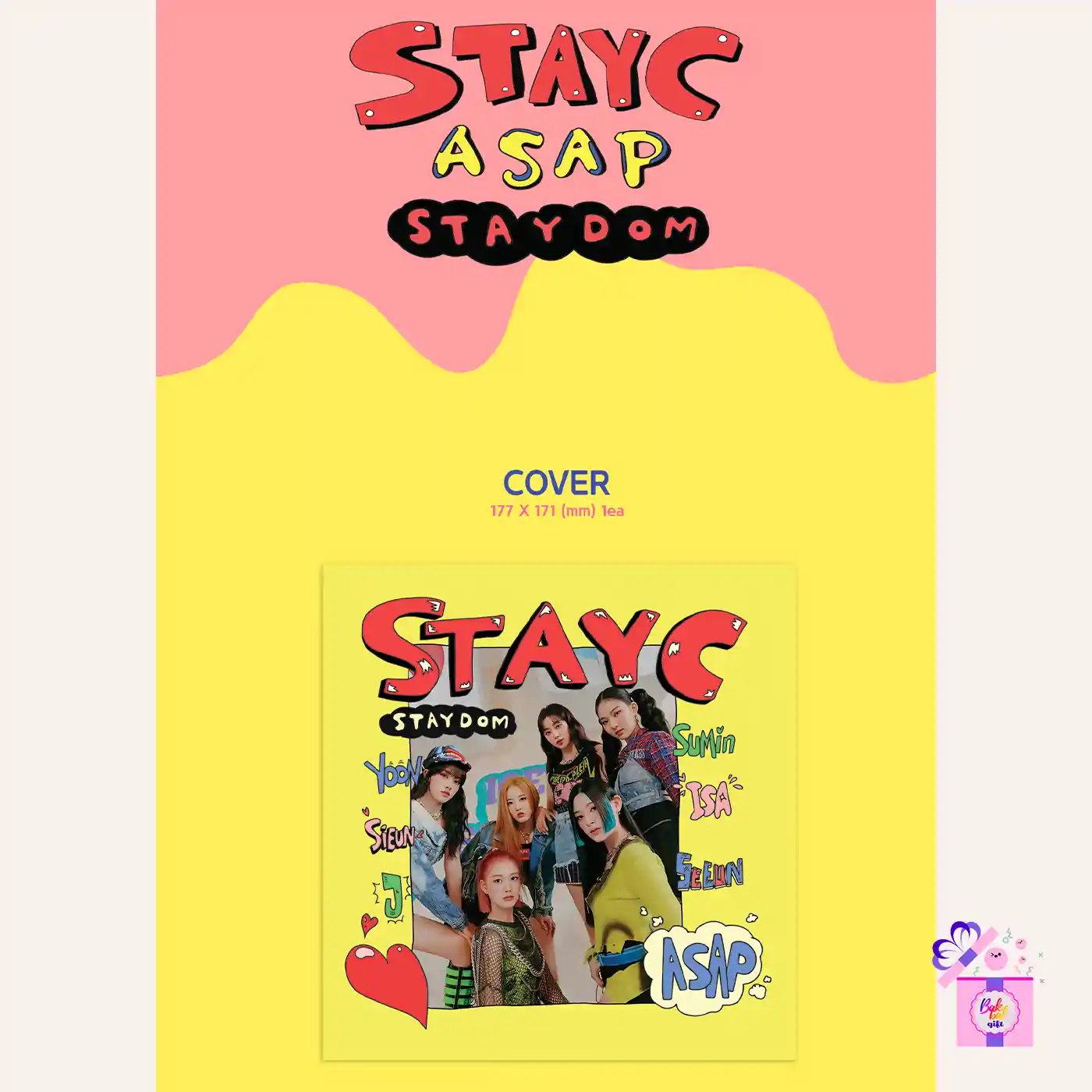 STAYC – STAYDOM (2nd Single Album) – Bak Bak K-Pop Store