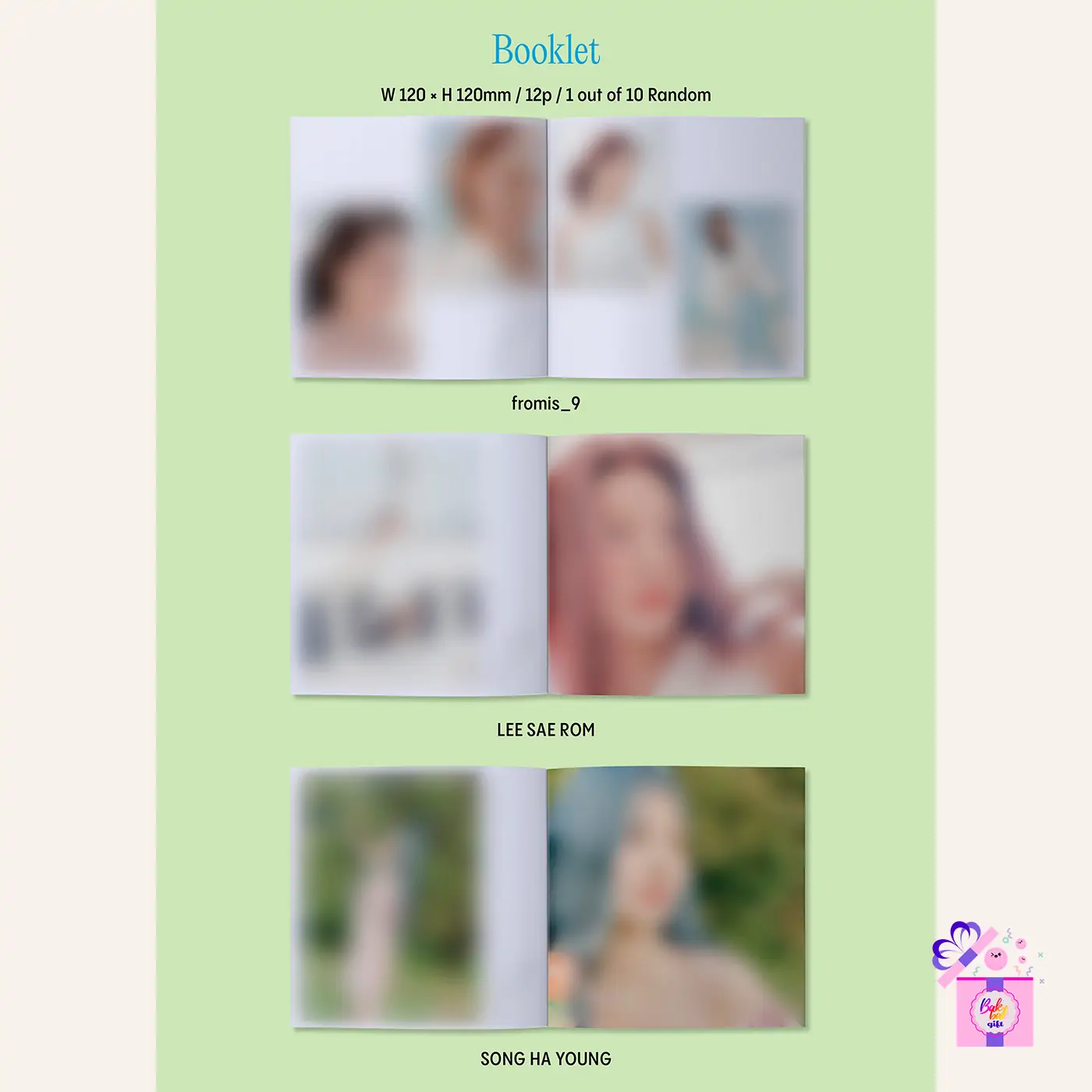 fromis_9 – from our Memento Box [Jewel Case Ver.] – Bak Bak K-Pop