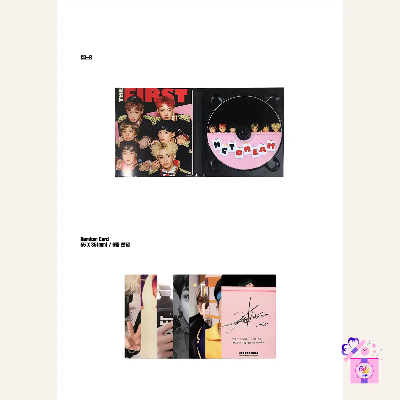NCT DREAM – The First (1st Single Album) – Bak Bak K-Pop Store