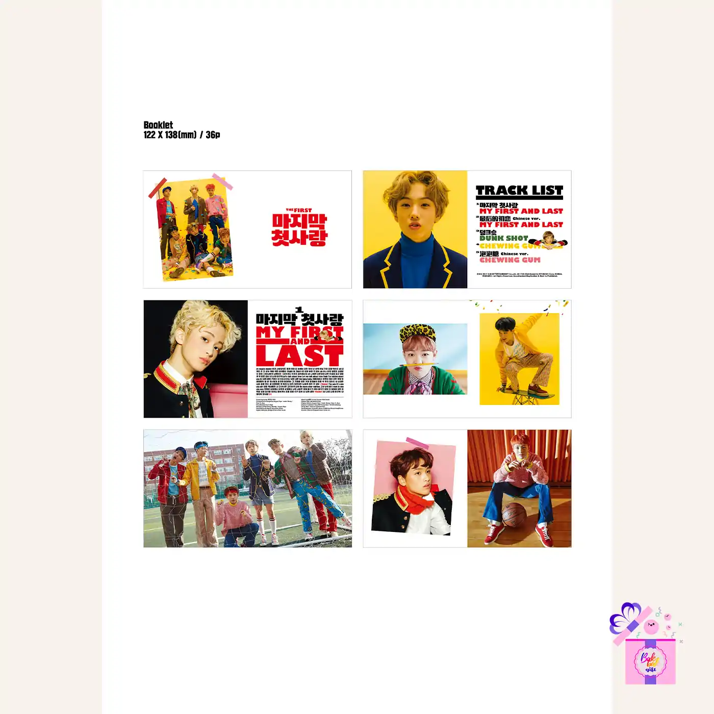 NCT DREAM – The First (1st Single Album) – Bak Bak K-Pop Store