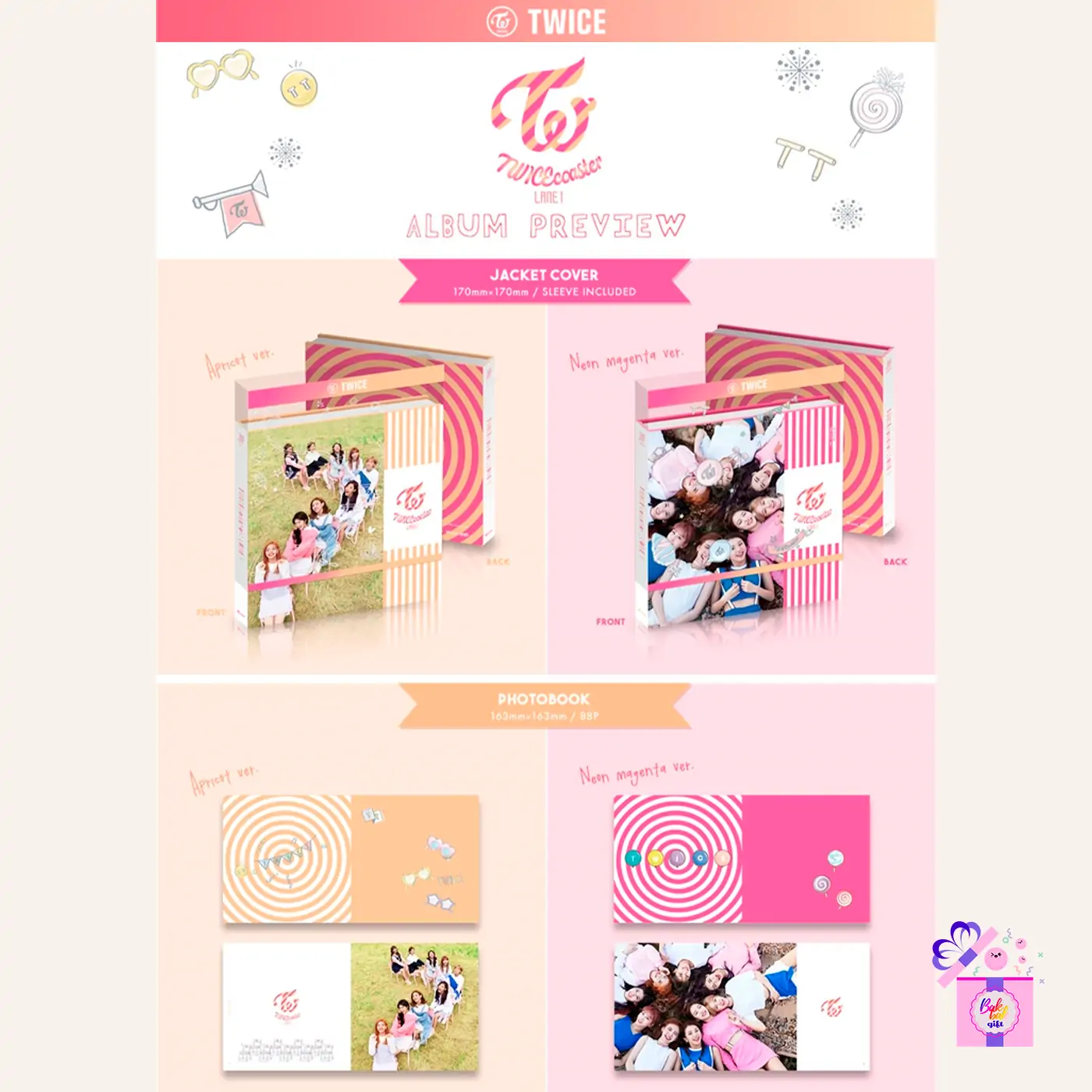 TWICE – TWICEcoaster: LANE 1 (3rd Mini Album) – Bak Bak K-Pop Store