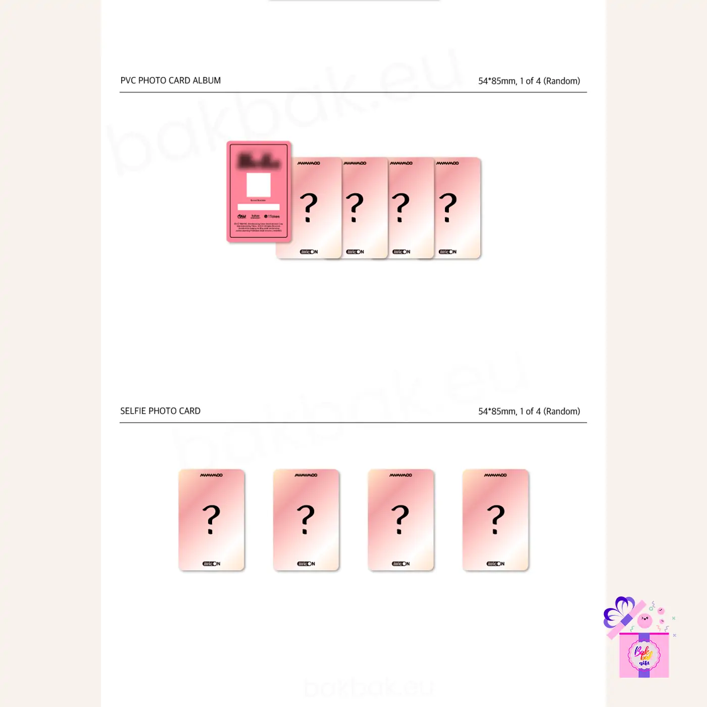 MAMAMOO – Mic On [1Takes ver.] – Bak Bak K-Pop Store