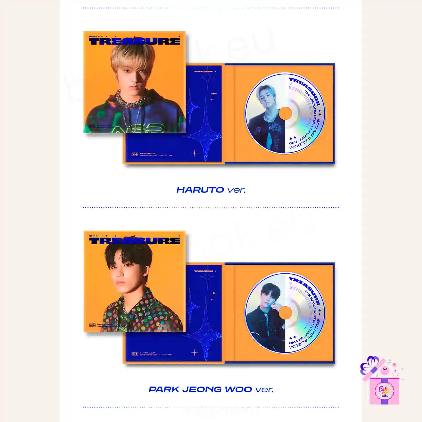 TREASURE – The Second Step: Chapter Two [Digipack ver.] – Bak Bak