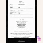 ATEEZ - Official LIGHTINY Keyring Ver.2 (Lightstick Keyring) - Image 3