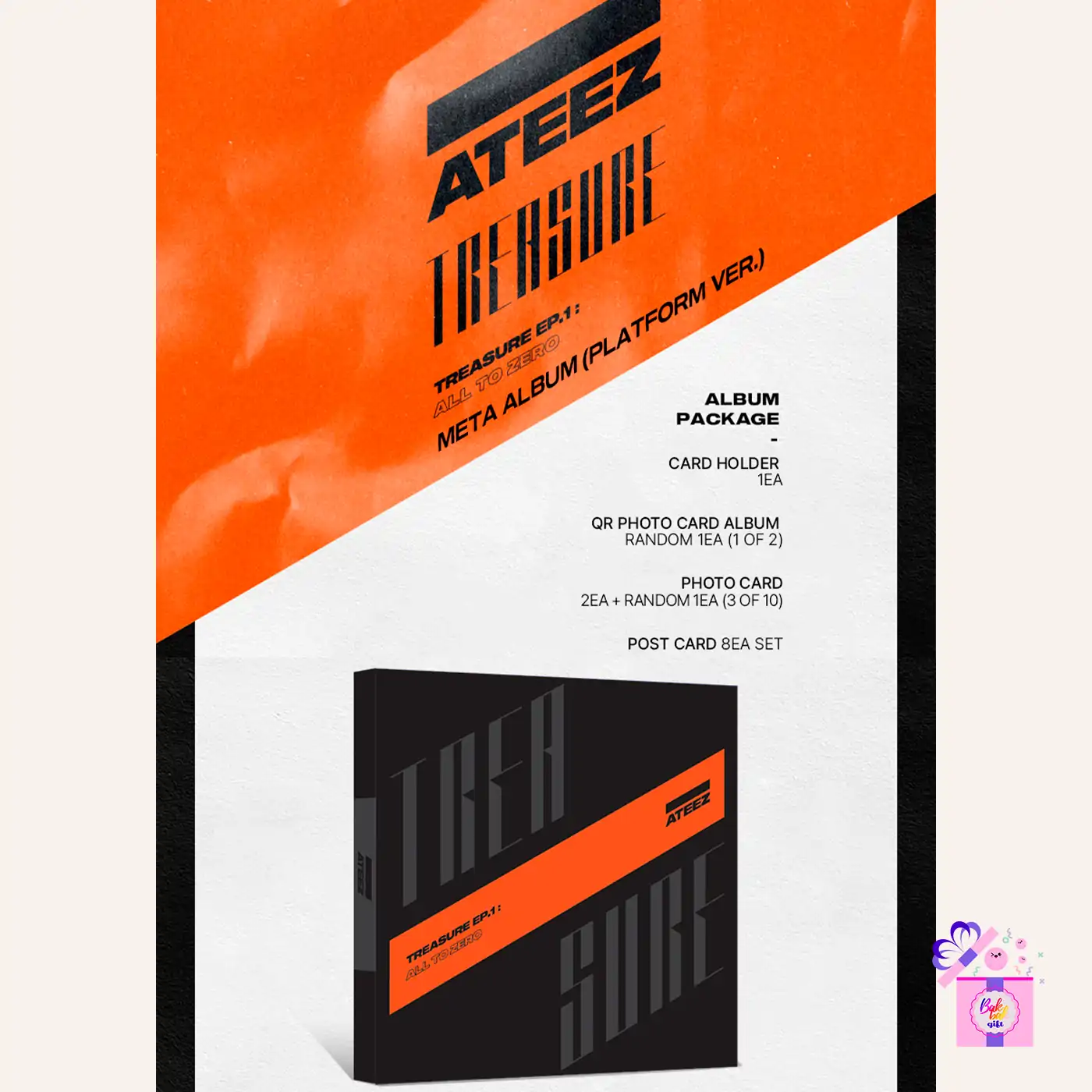 ATEEZ – TREASURE EP.1: All To Zero [Platform Ver.] – Bak Bak K-Pop