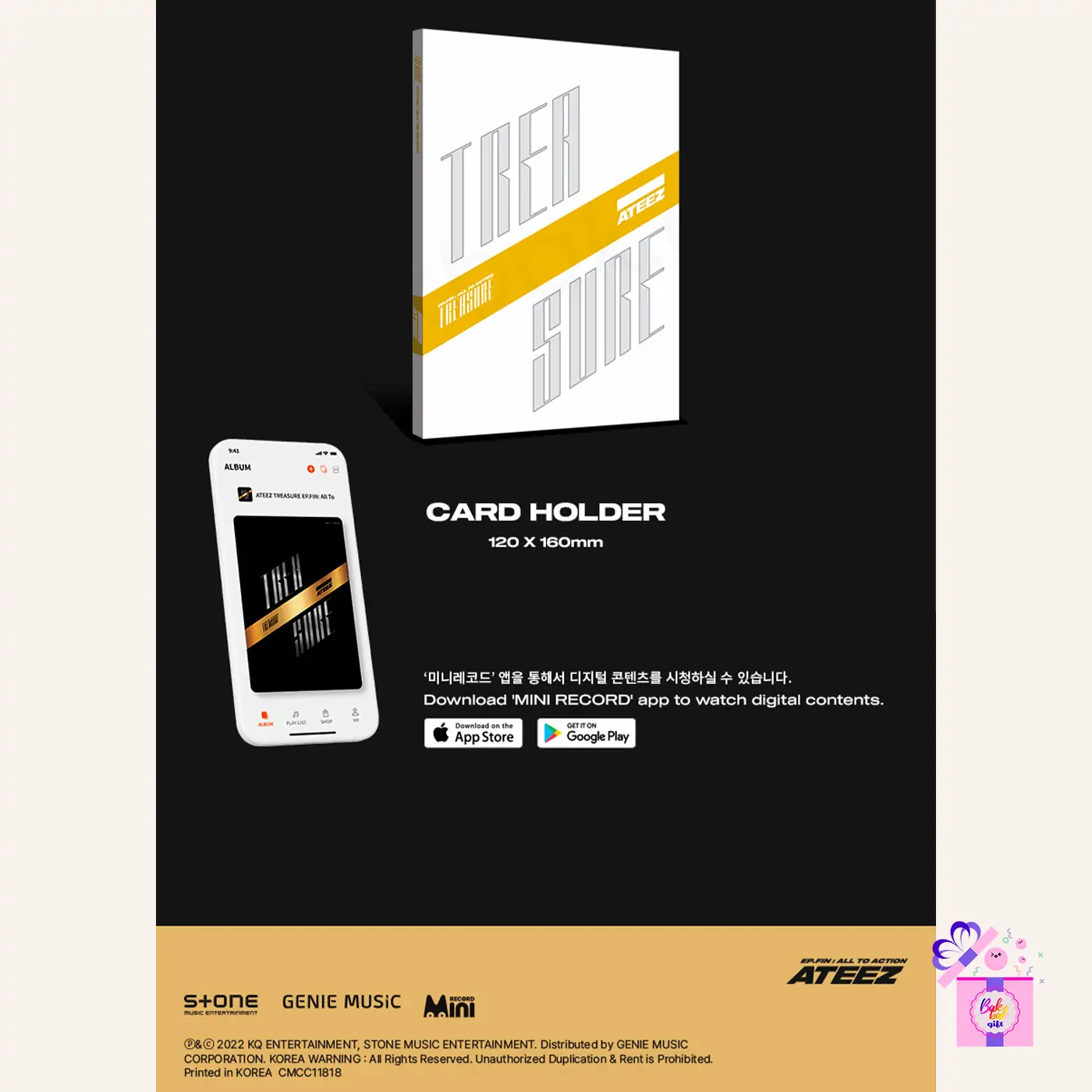 ATEEZ – TREASURE EP.Fin: All To Action [Platform Ver.] – Bak Bak K