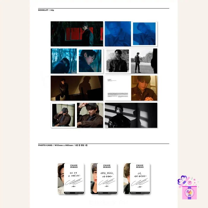 MINHO (SHINee) – CHASE (1st Mini Album) [Complete ver.] – Bak Bak