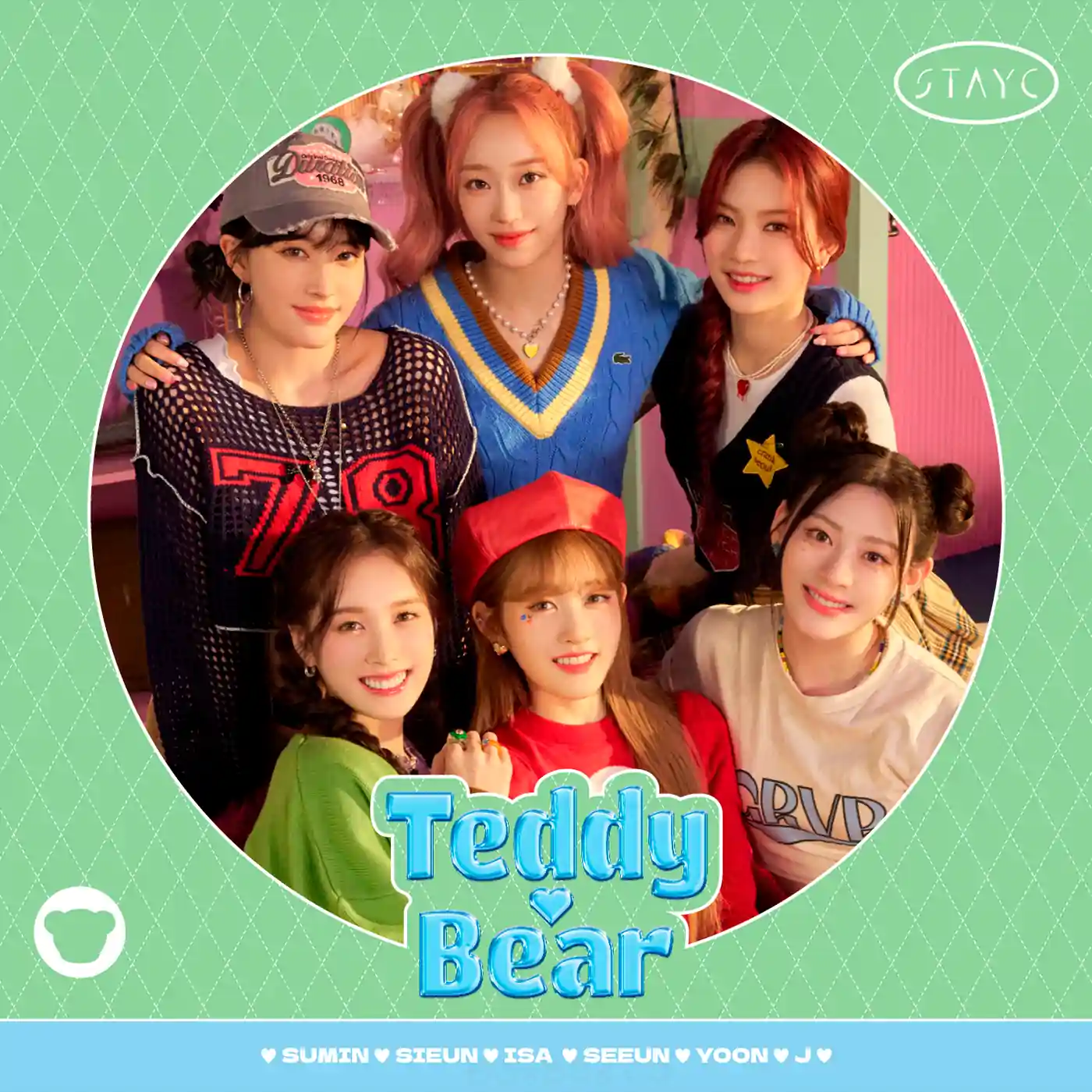 STAYC – Teddy Bear -Japanese Ver.- [Regular Edition] + POB – Bak