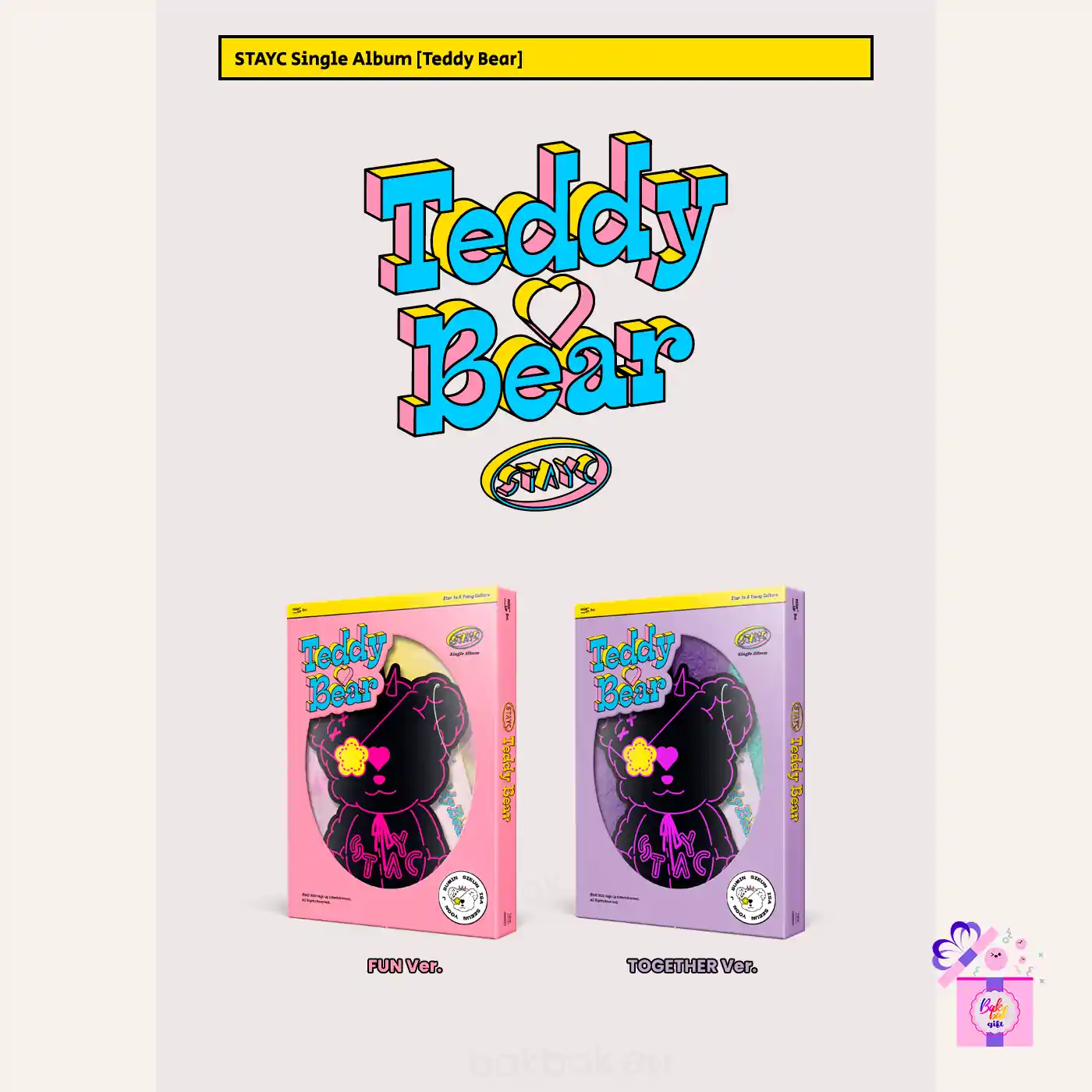 STAYC – Teddy Bear (4th Single Album) – Bak Bak K-Pop Store
