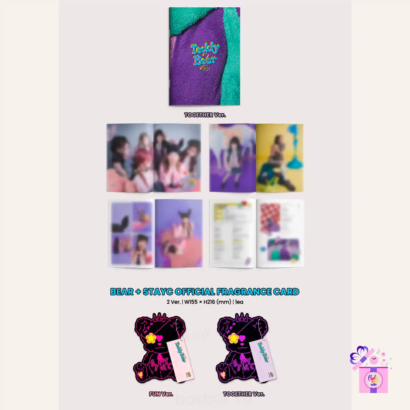STAYC – Teddy Bear (4th Single Album) – Bak Bak K-Pop Store