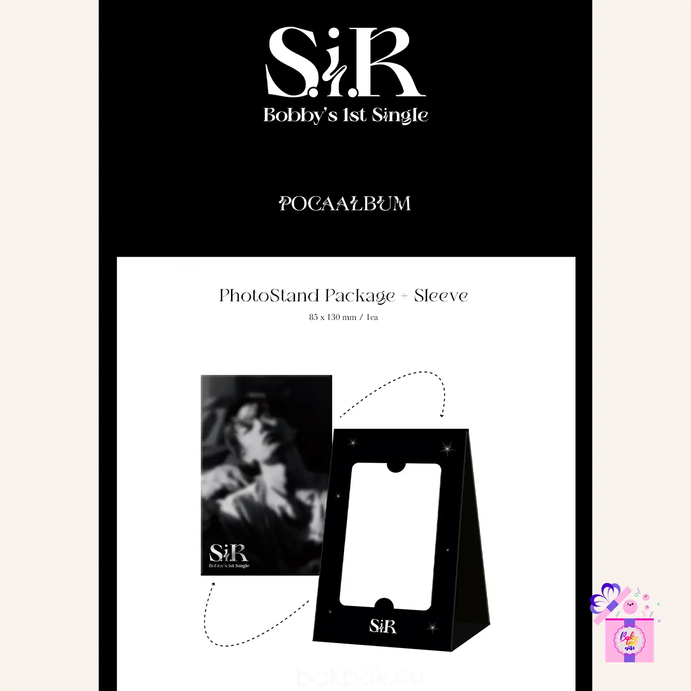 Bobby (iKON) – S.i.R (1st Solo Single Album) [POCA Ver.] – Bak Bak