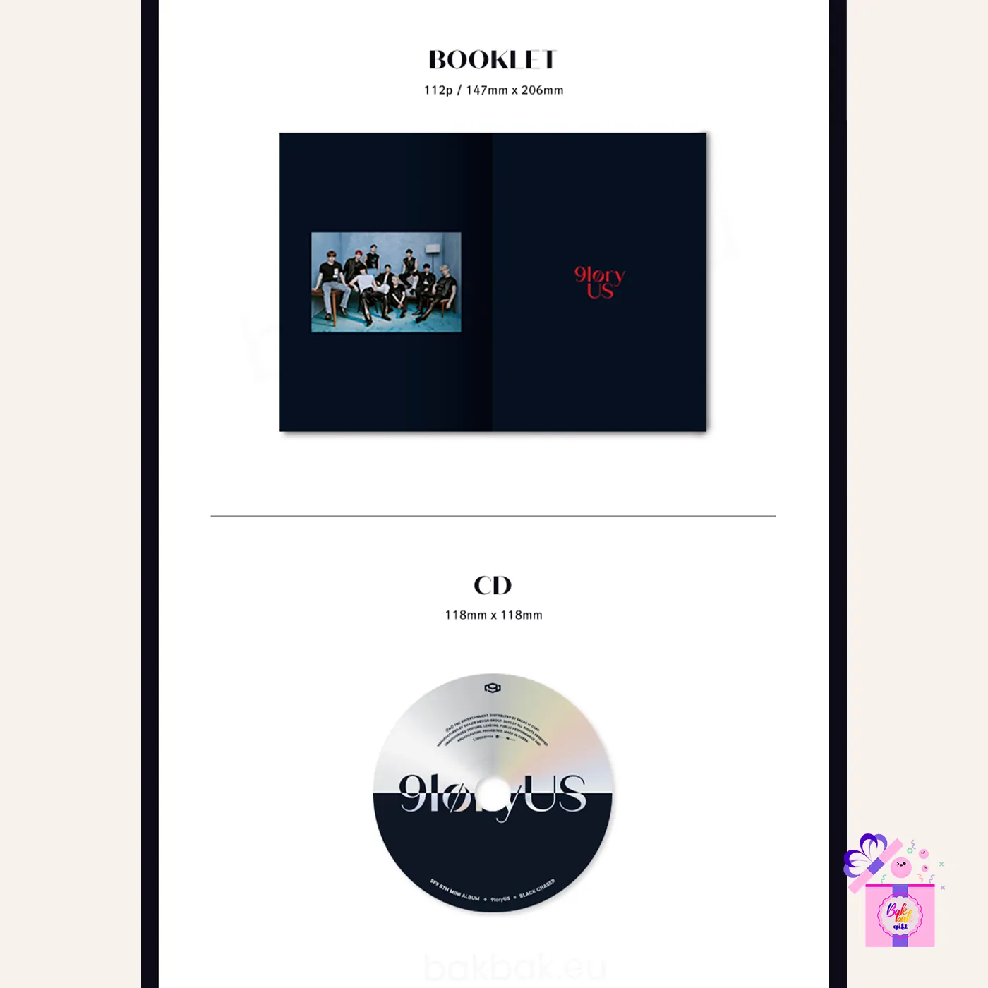 SF9 – 9loryUS (8th Mini Album) – Bak Bak K-Pop Store