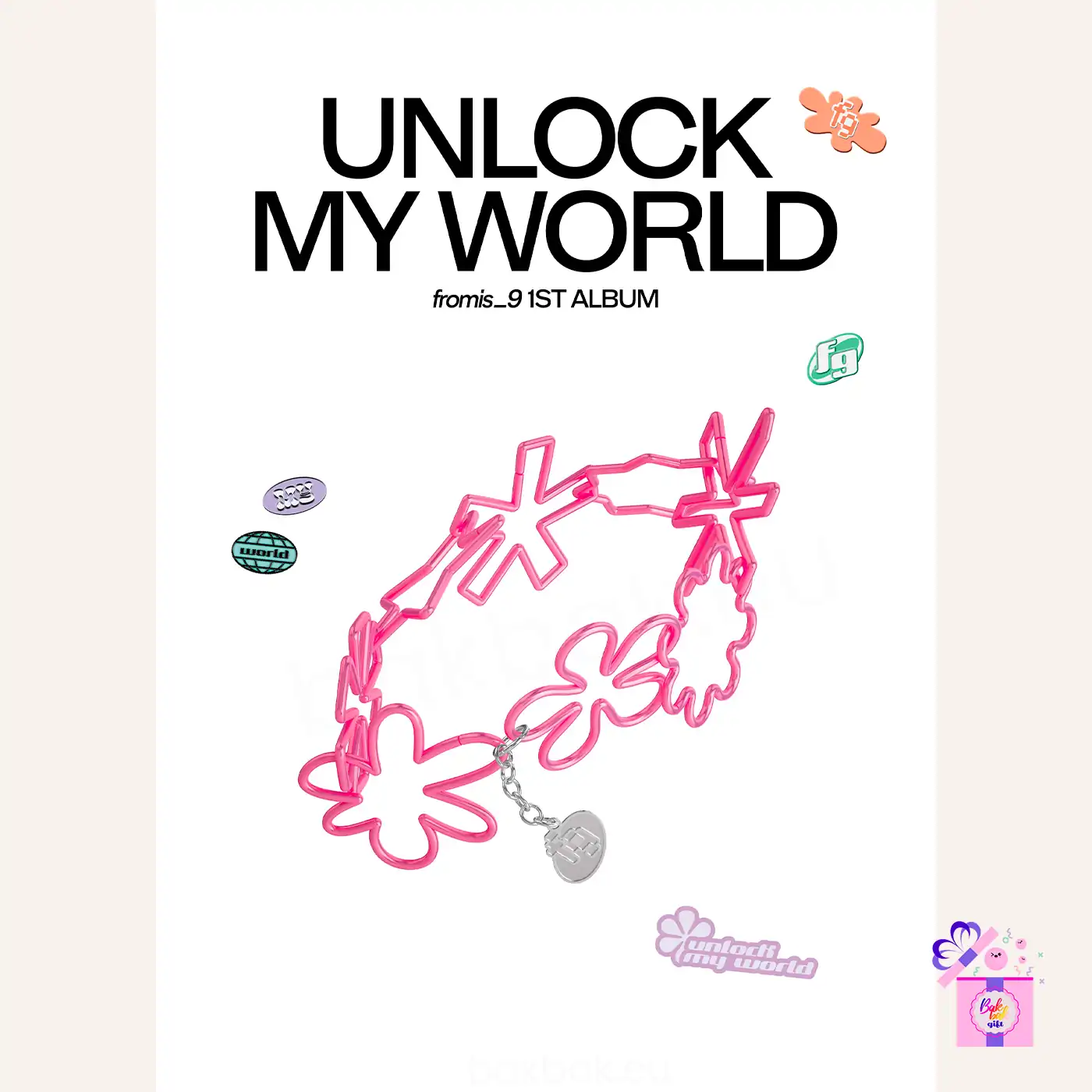 fromis_9 – Unlock My World [Weverse Albums ver.] – Bak Bak K-Pop Store
