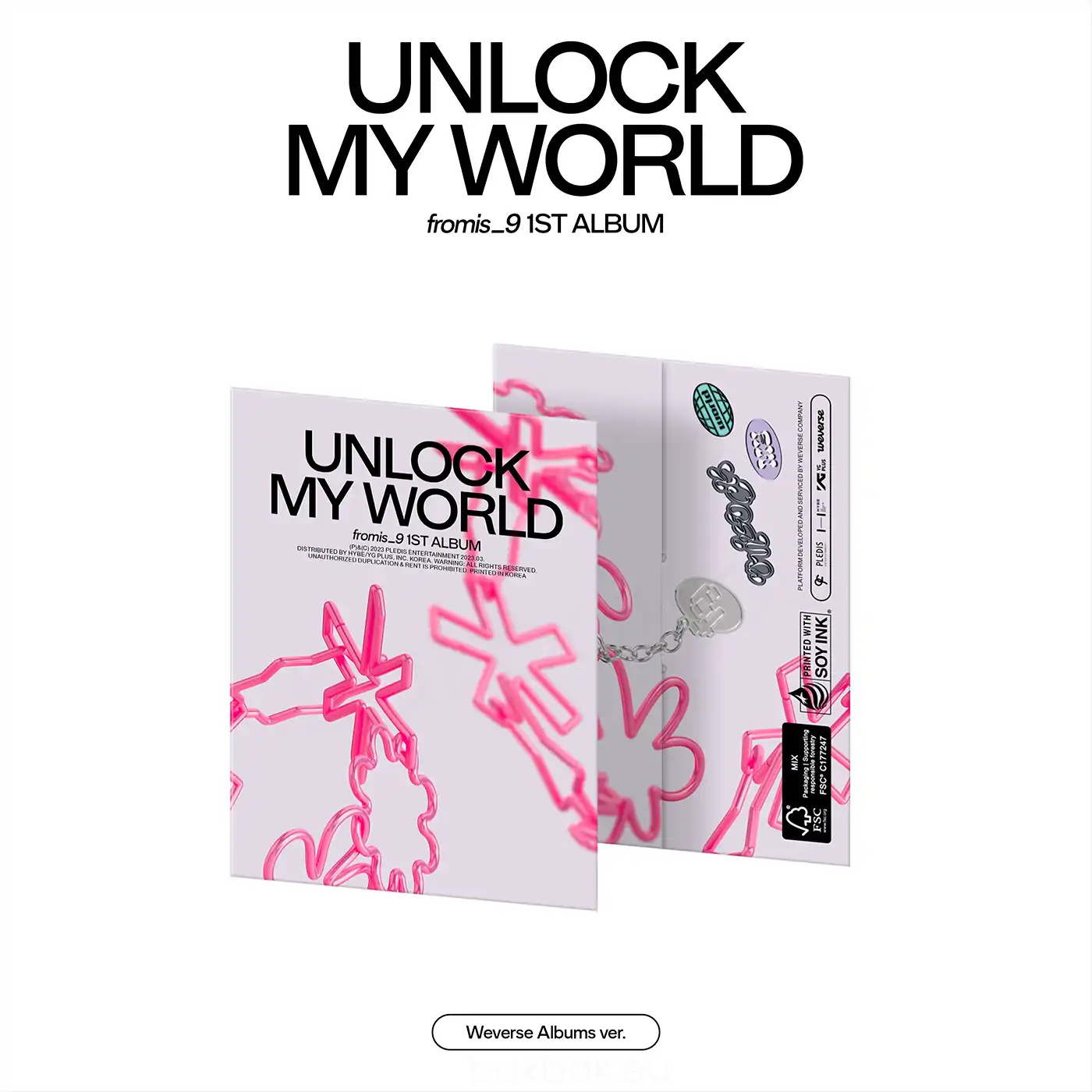 fromis_9 – Unlock My World [Weverse Albums ver.] – Bak Bak K-Pop Store