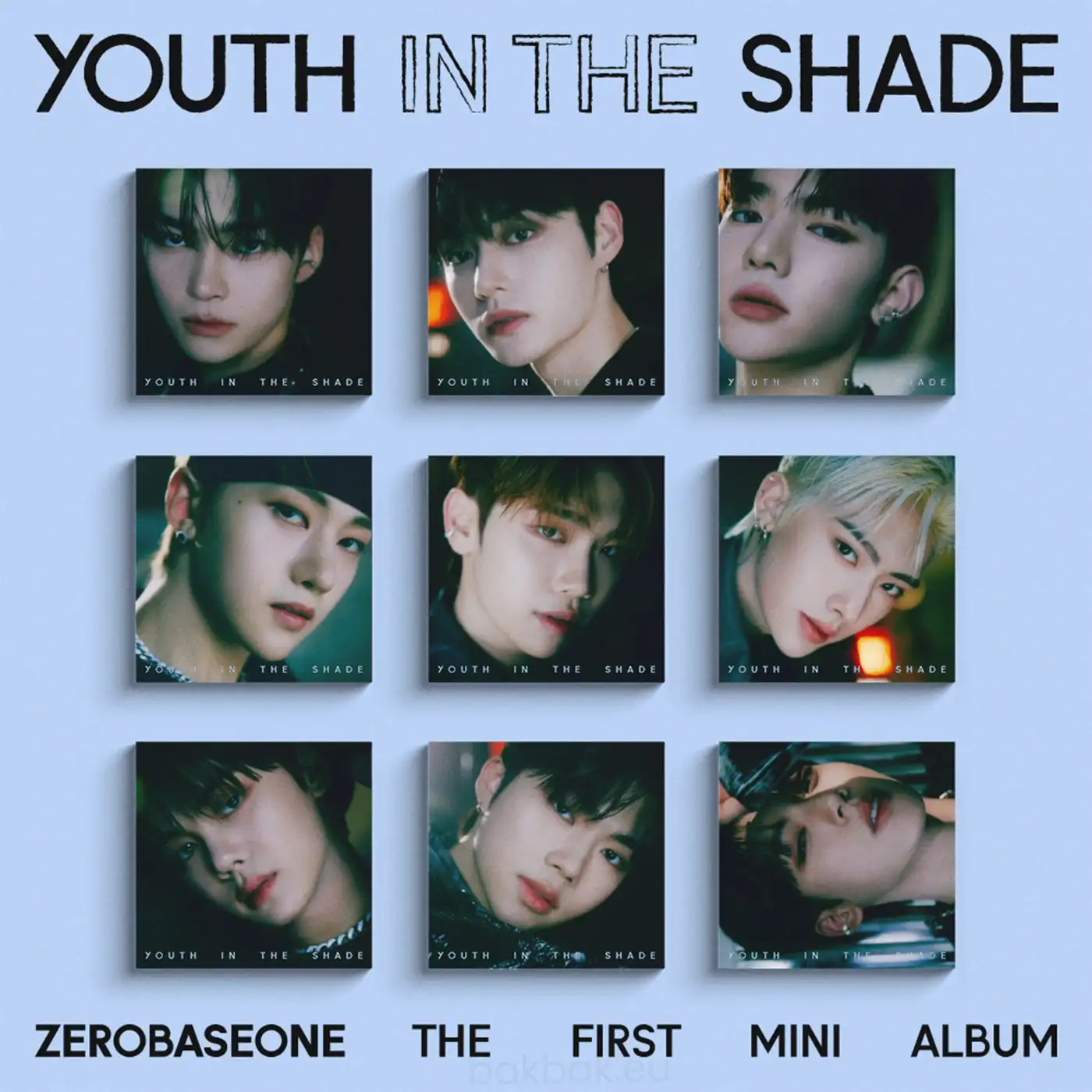 ZB1 – YOUTH IN THE SHADE [Member Digipack Ver.] – Bak Bak K-Pop Store