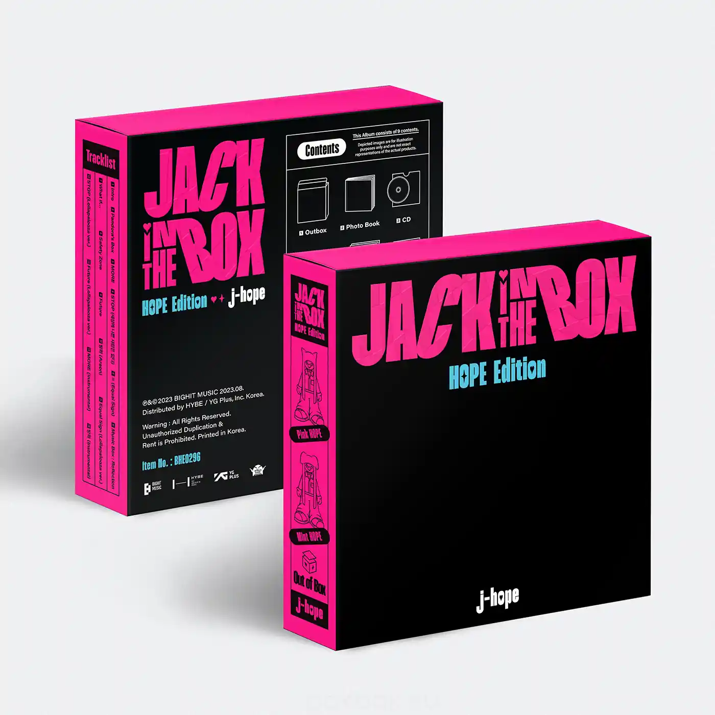 j-hope (BTS) – Jack In The Box [HOPE Edition] + Photocard L-Holder