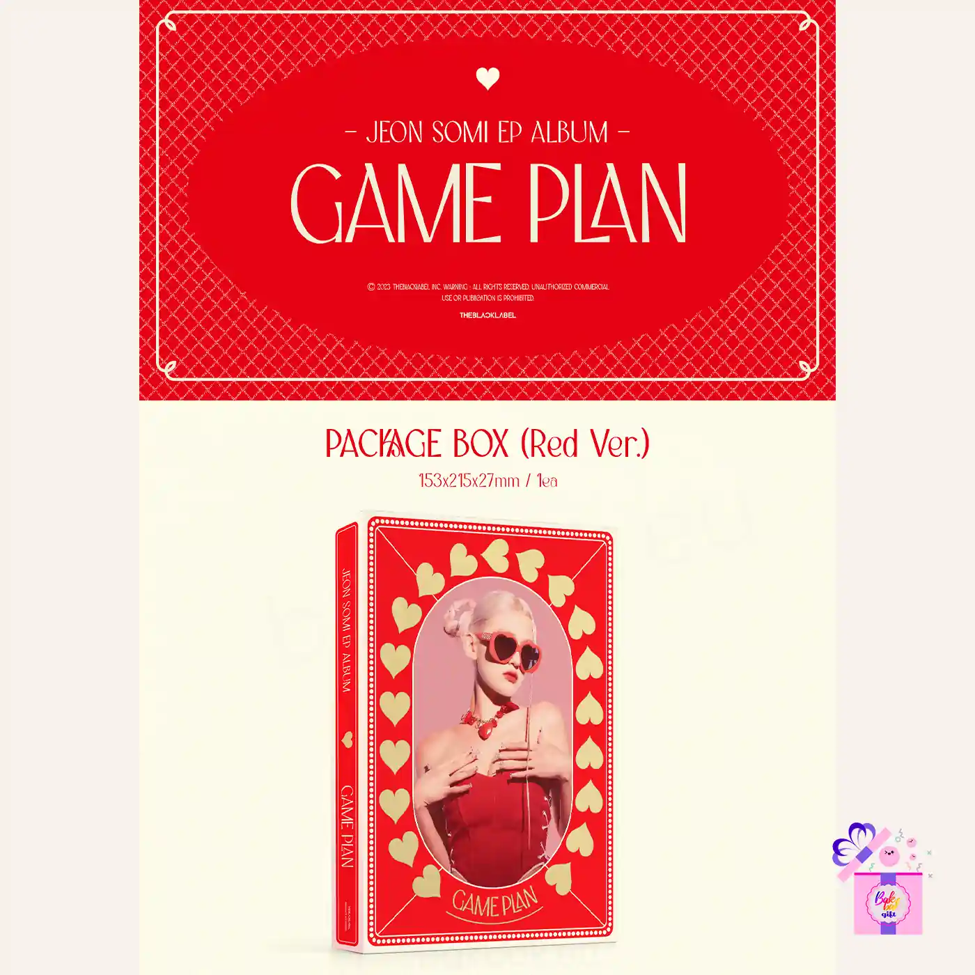 Jeon Somi – Game Plan (1st EP Album) [Photobook Ver.] + Poster