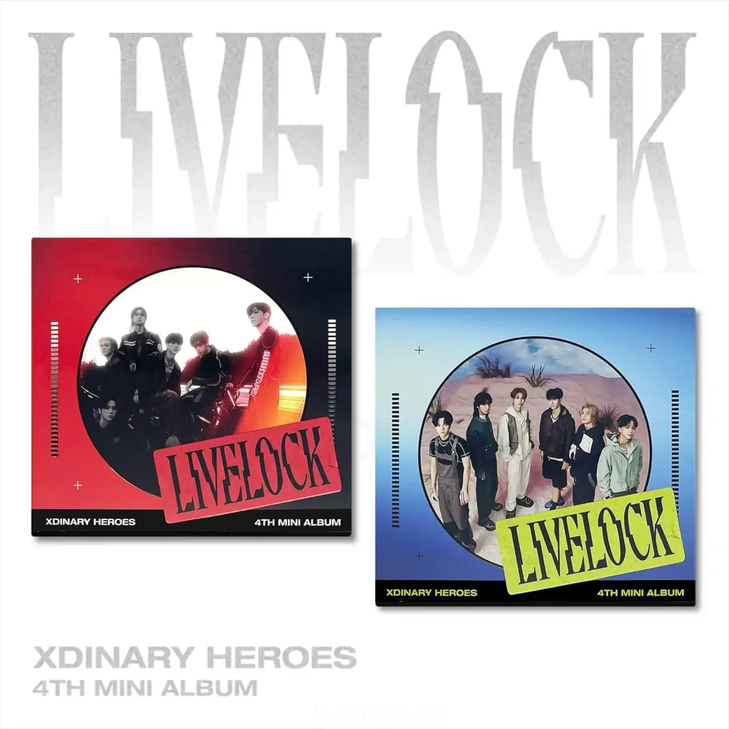 Xdinary Heroes – Livelock (4th Mini Album) [Digipack Ver.] – Bak