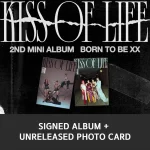 KISS OF LIFE - Born to be XX [SIGNED Ver.] + Limited Photocard