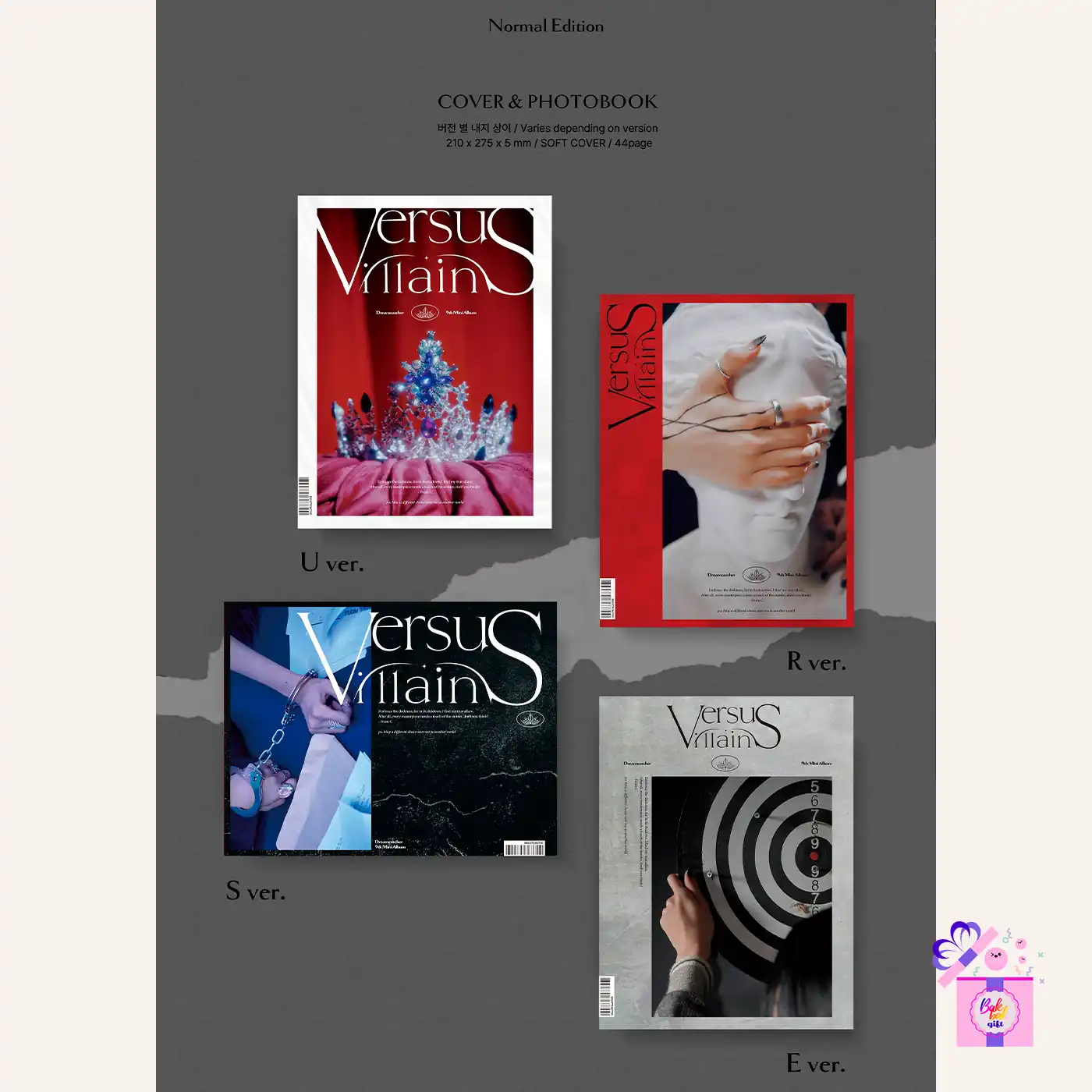 Dreamcatcher – VillainS [Normal Edition] – Bak Bak K-Pop Store