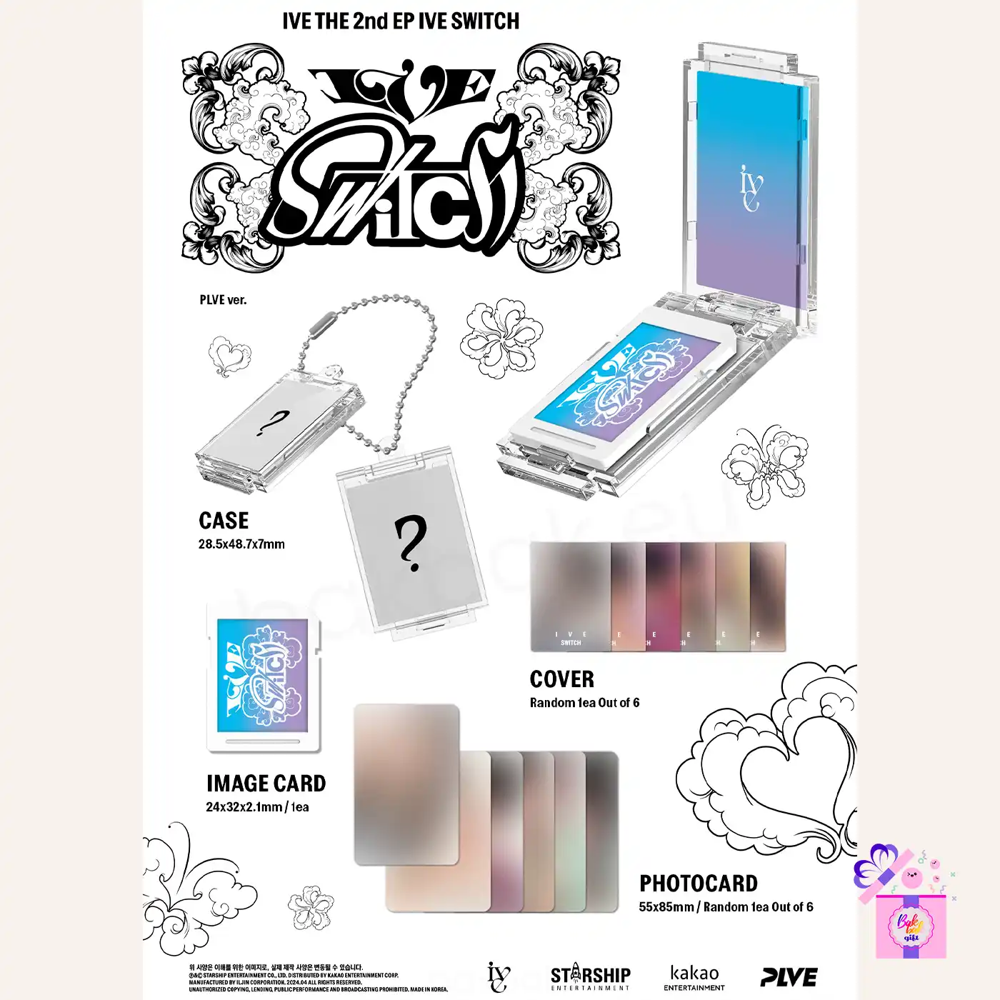 IVE – IVE Switch (2nd EP Album) [PLVE Ver.] – Bak Bak K-Pop Store