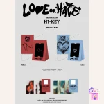 H1-KEY - Love or Hate [POCA ALBUM] (3rd Mini Album) - Image 2