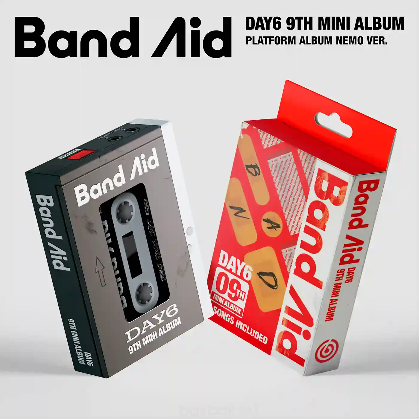 DAY6 – Band Aid (Platform Nemo ver.) [9th Mini Album] – Bak Bak K