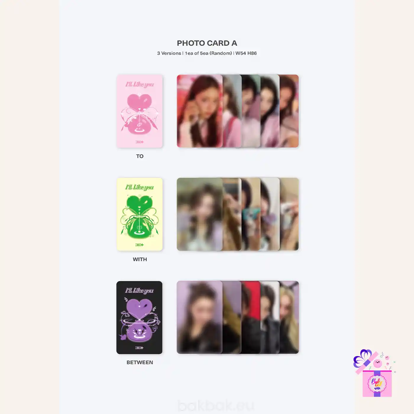 ILLIT – I'LL LIKE YOU + Weverse Gifts* [2nd Mini Album] – Bak Bak