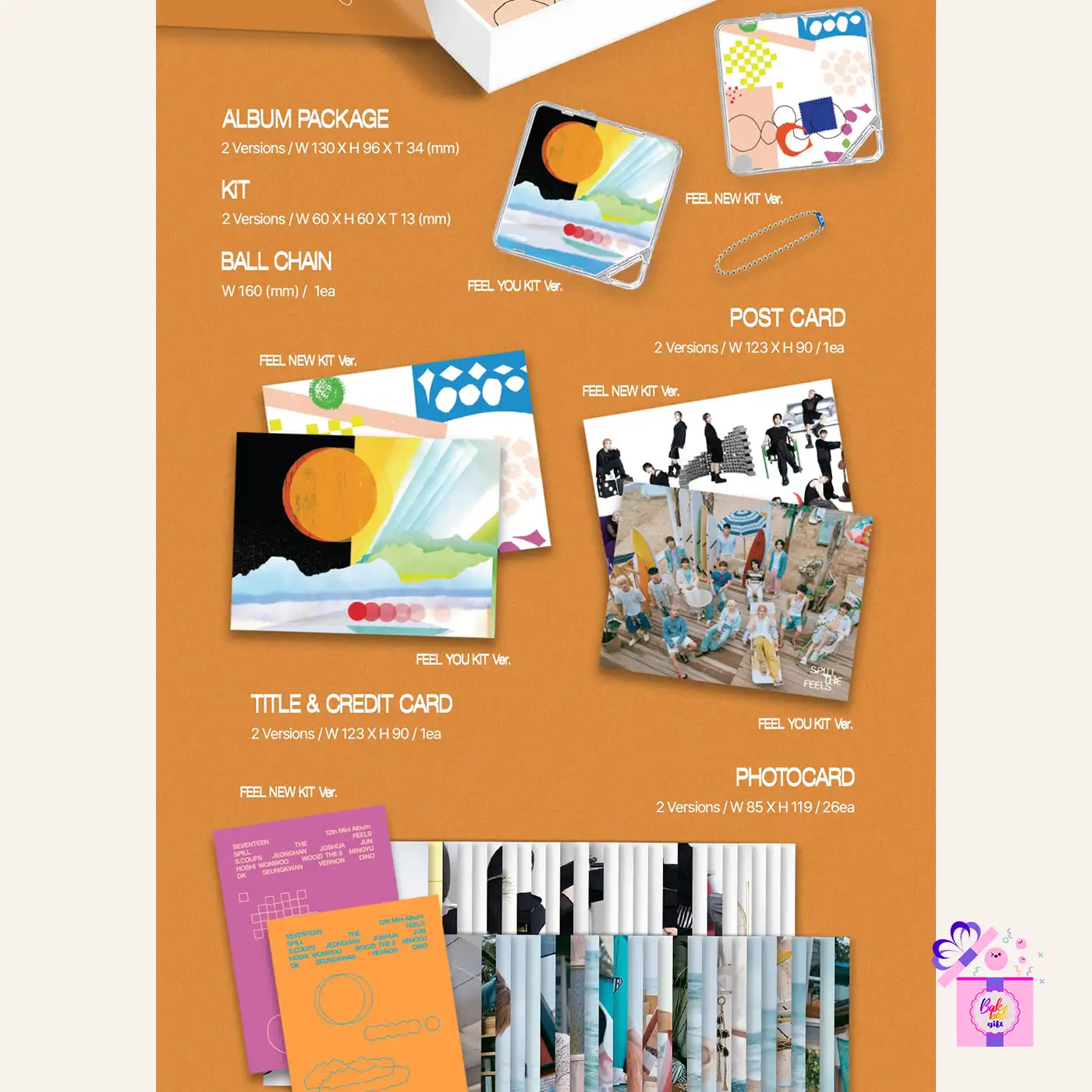 SEVENTEEN SPILL THE FEELS ３形態セット 新品未開封 SEVENTEEN - SPILL THE FEELS (KIT VER.)
