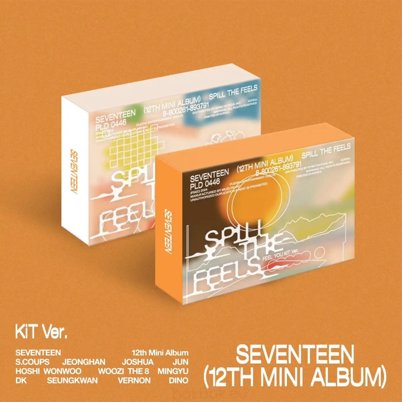 SEVENTEEN – SPILL THE FEELS (KiT Ver.) [12th Mini Album] – Bak Bak