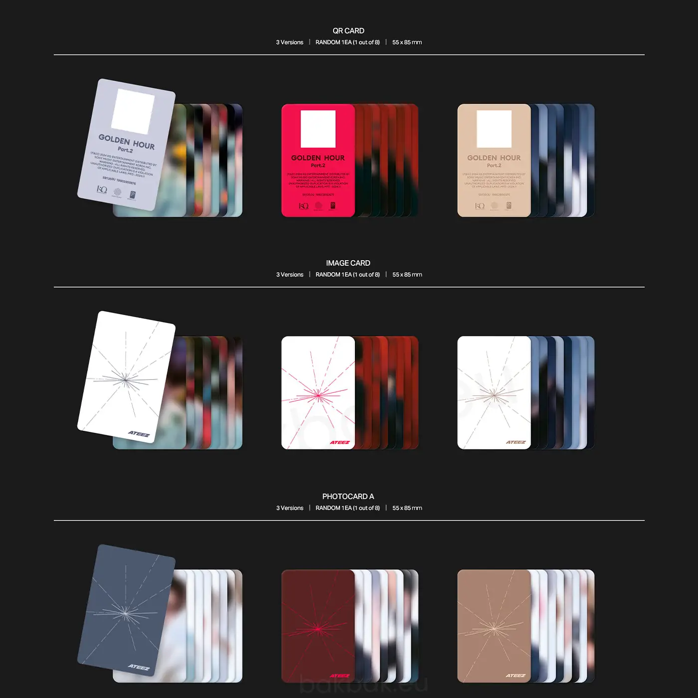 ATEEZ – Golden Hour : Part.2 (POCA ALBUM Ver.) [11th Mini Album