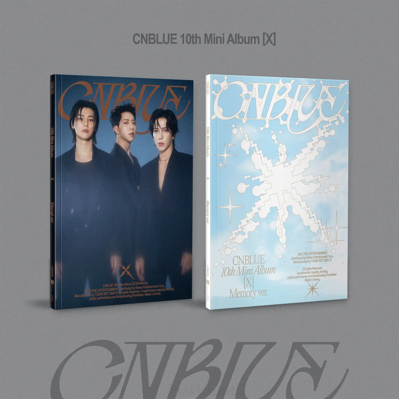 CNBLUE – X (10th Mini Album) – Bak Bak K-Pop Store