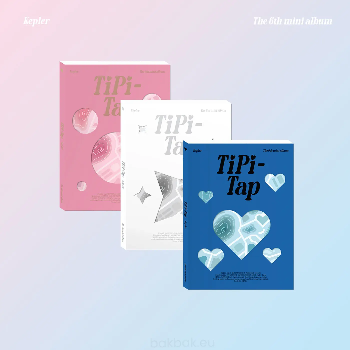 Kep1er – TIPI-TAP (6th Mini Album) – Bak Bak K-Pop Store