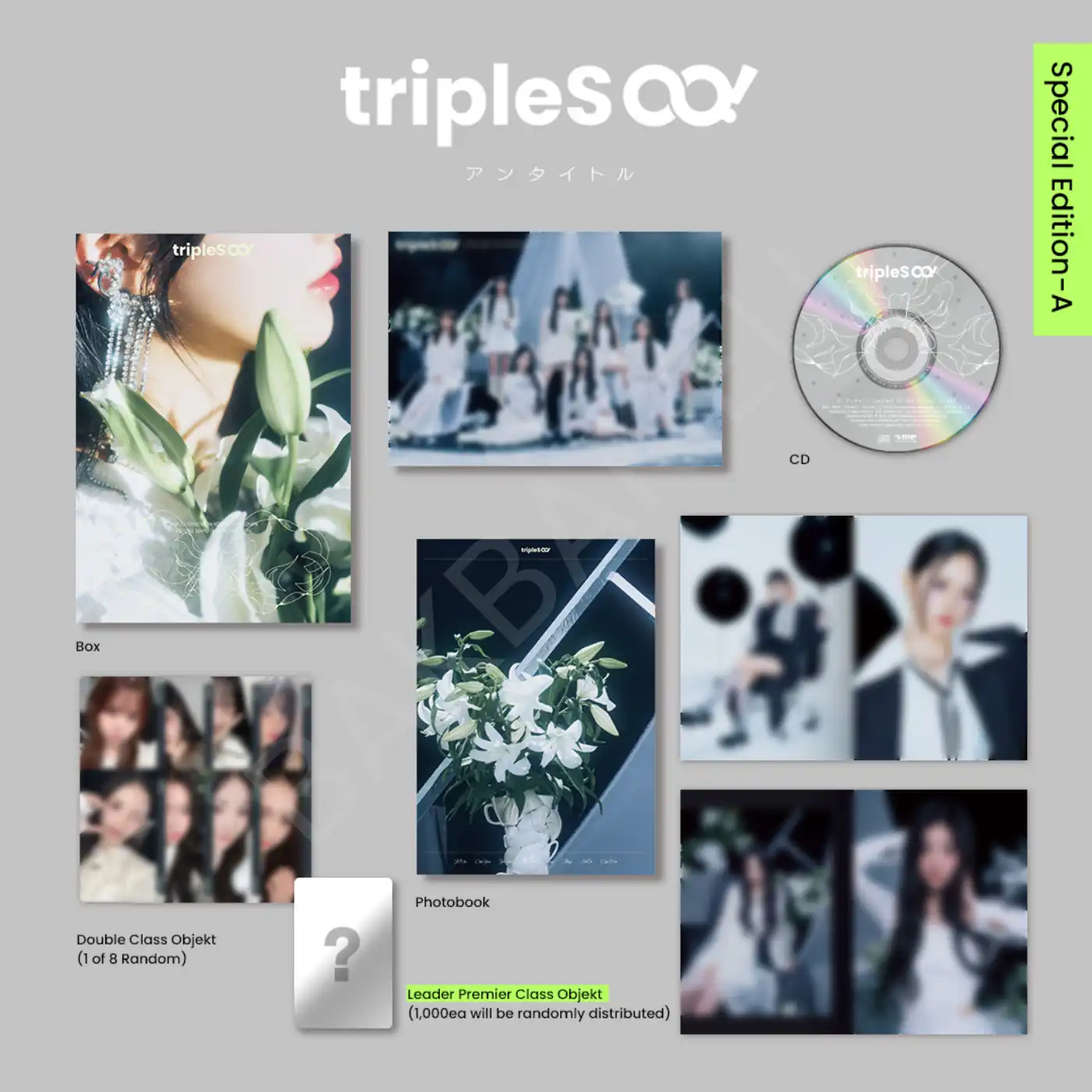 tripleS – ∞! (Hacchi!) “Untitled” [Limited Edition] – Bak Bak K