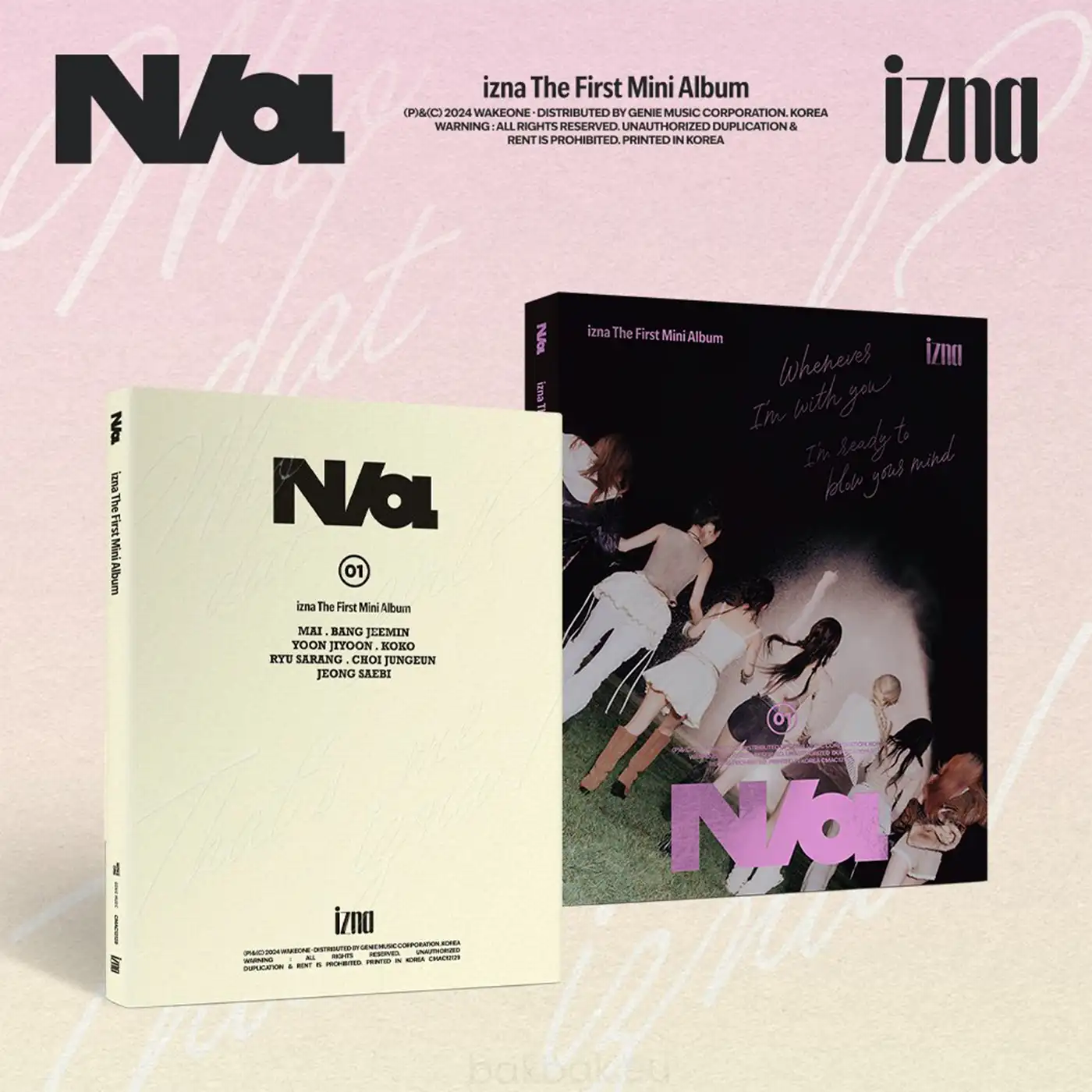 izna – N/a (1st Mini Album) – Bak Bak K-Pop Store