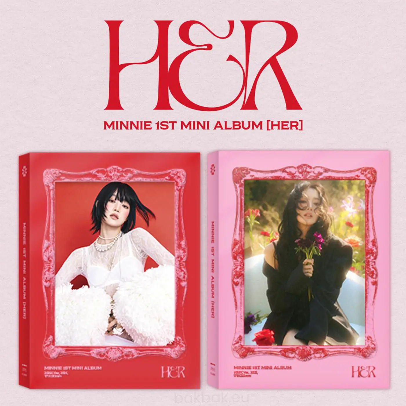 MINNIE (I-DLE) – HER (1st Mini Album) – Bak Bak K-Pop Store
