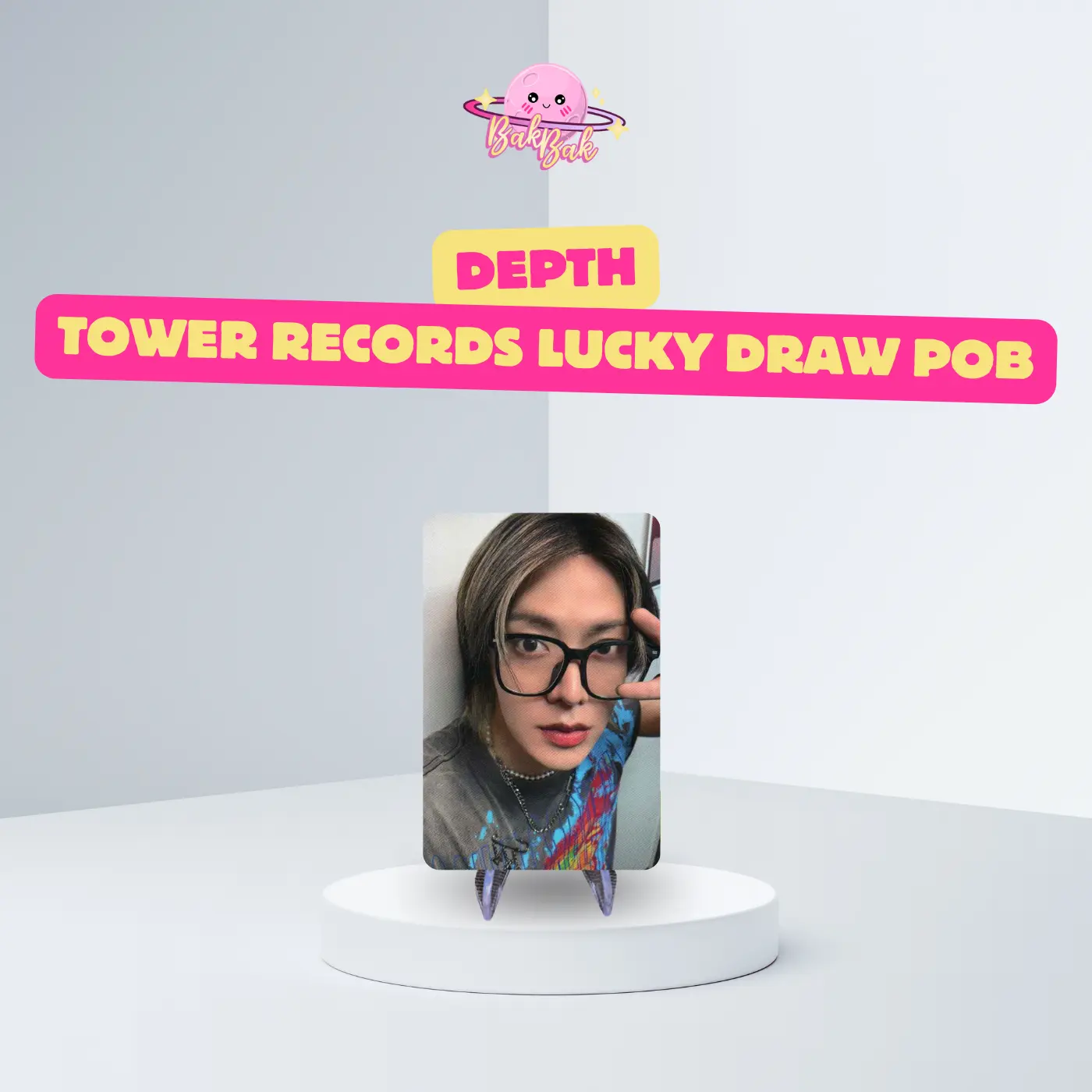 YUTA (NCT) – Limited Photocard (Depth Tower Records Lucky Draw POB