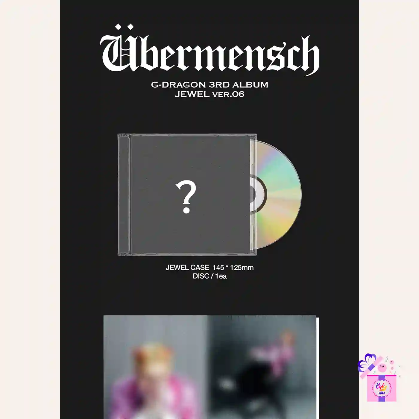 G-Dragon (BIGBANG) – Übermensch (Jewel Case Ver.) [3rd Full Album