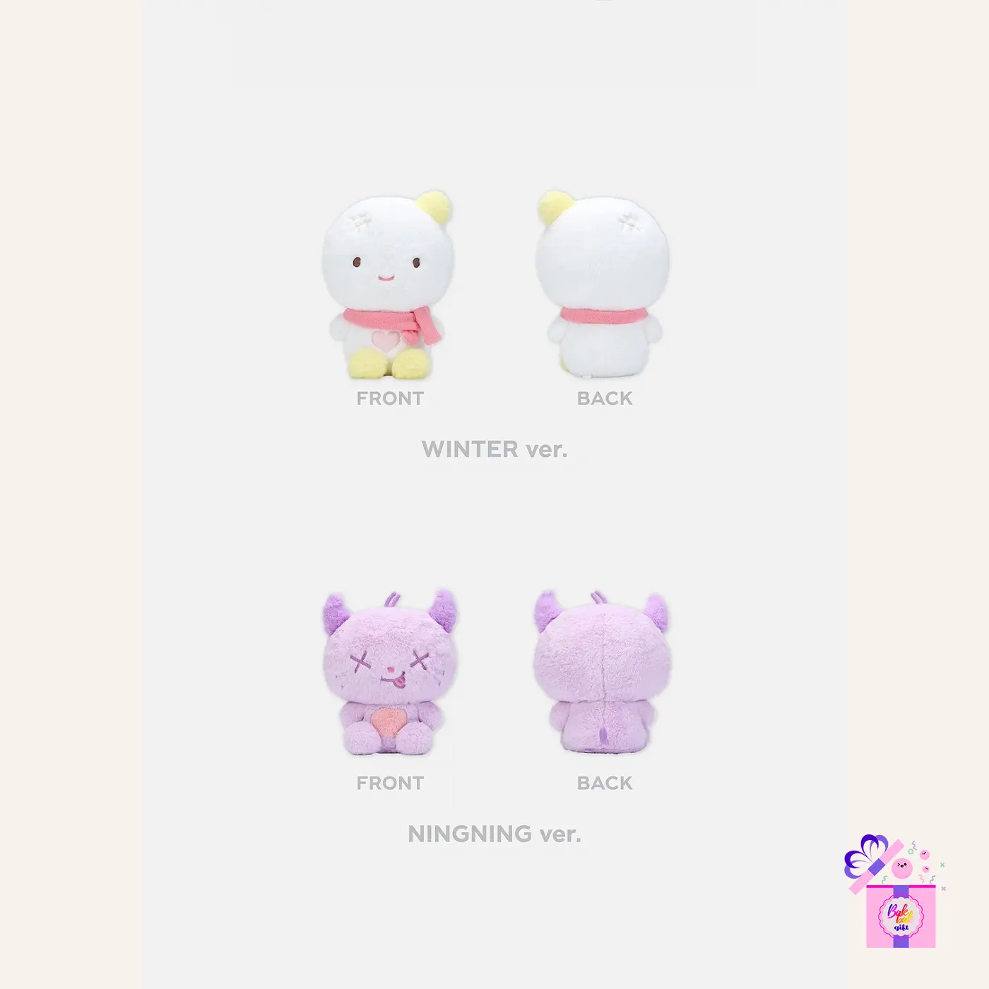 aespa – 30cm Plush Doll (LIVE TOUR – SYNK PARALLEL LINE – ENCORE