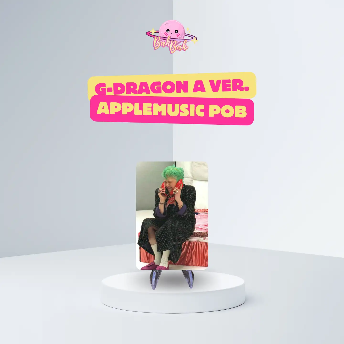 G-Dragon (BIGBANG) – Limited Photocard (Übermensch AppleMusic
