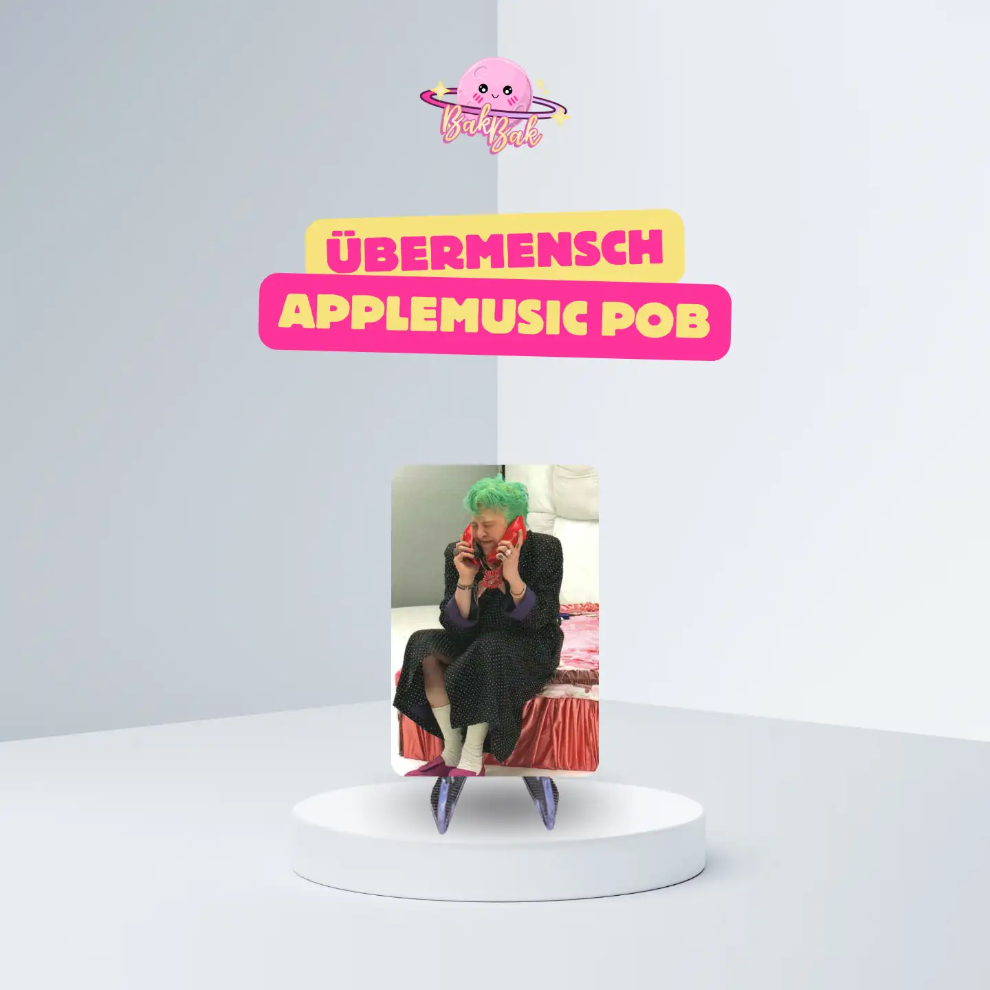 G-Dragon (BIGBANG) – Limited Photocard (Übermensch AppleMusic