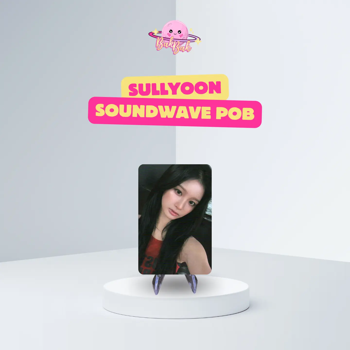 NMIXX – Limited Photocard ( Fe3O4: Stick Out Soundwave POB) – Bak
