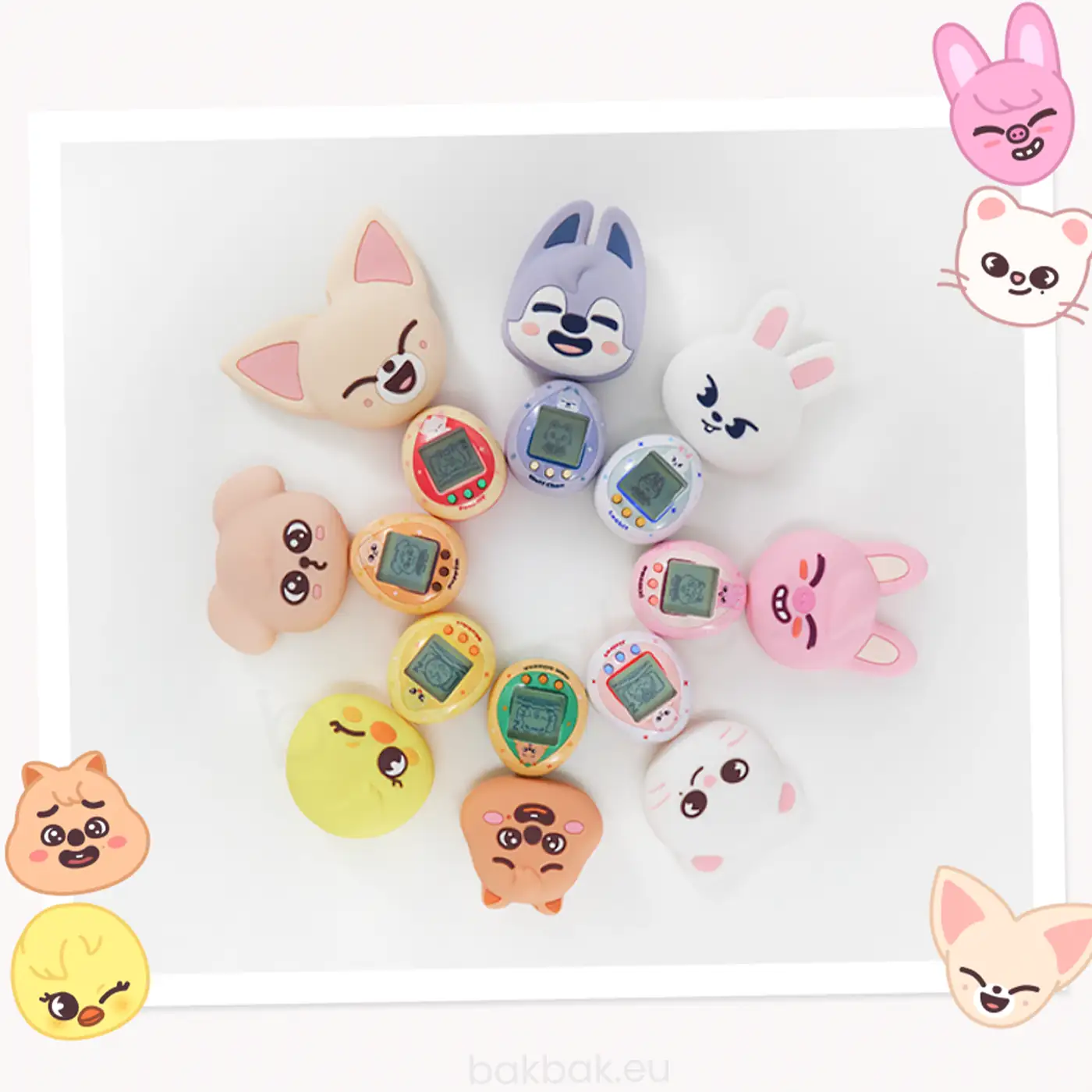 Stray Kids – SKZOO Tamagotchi & Case Set [LIMITED Official MD