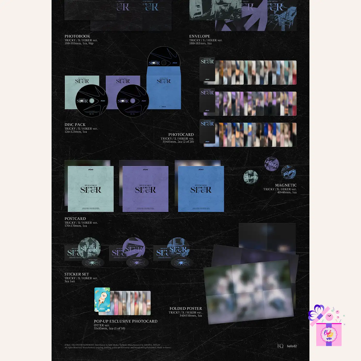 xikers – HOUSE OF TRICKY : SPUR – POP-UP Exclusive (5th Mini Album