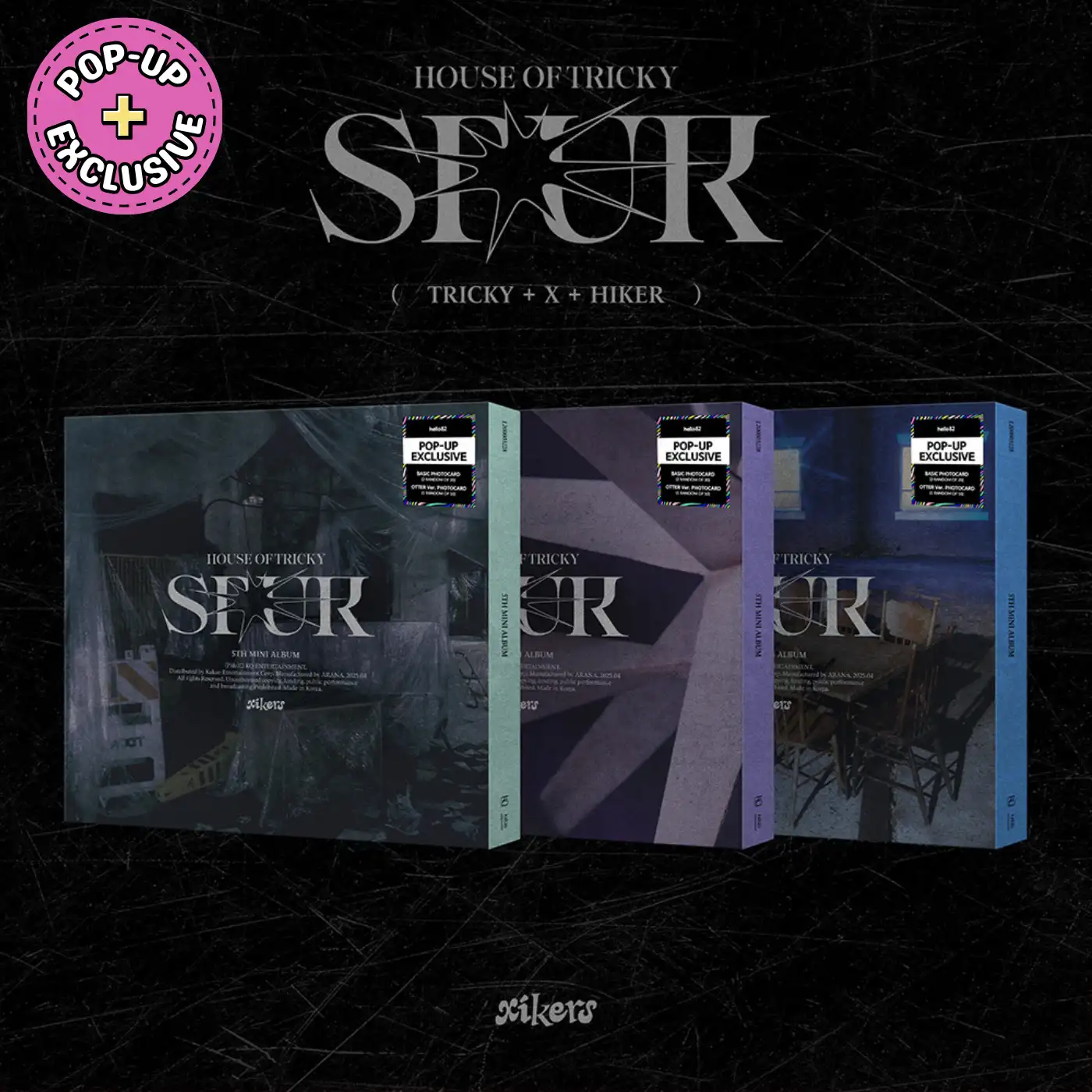 xikers – HOUSE OF TRICKY : SPUR – POP-UP Exclusive (5th Mini Album